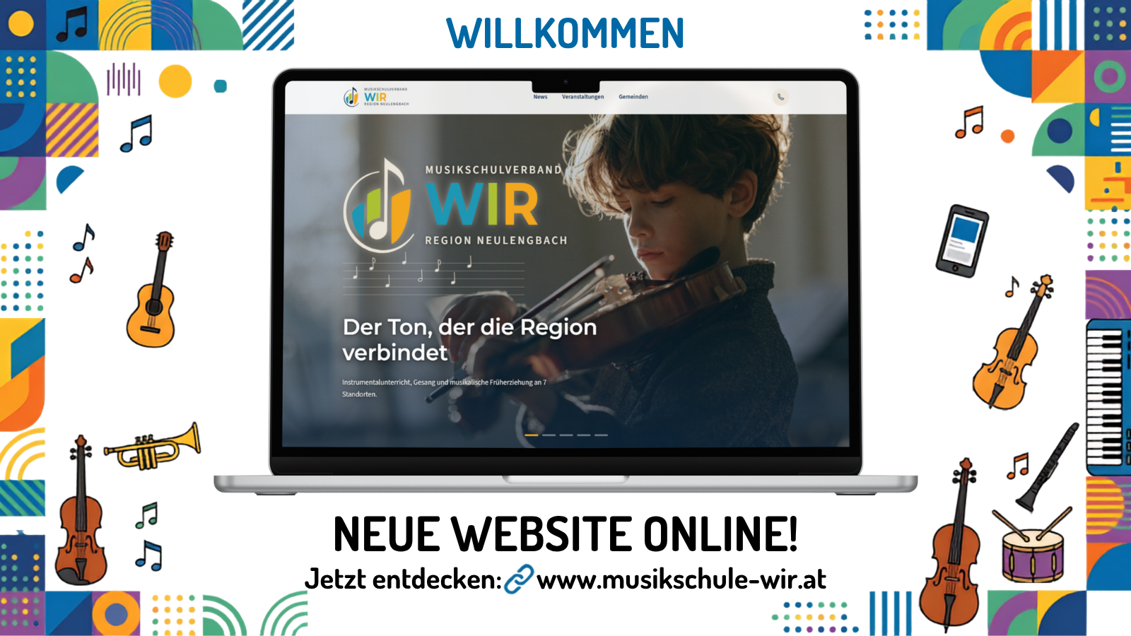 Willkommen auf unserer neuen Homepage!